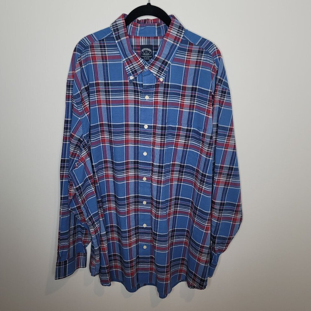 Brooks Brothers Button Up Mens 2XL